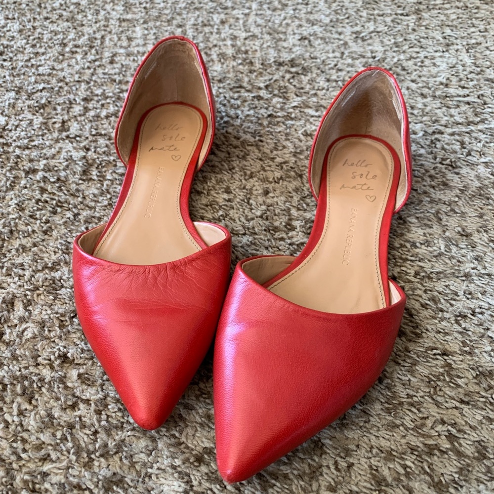 Banana Republic red flats